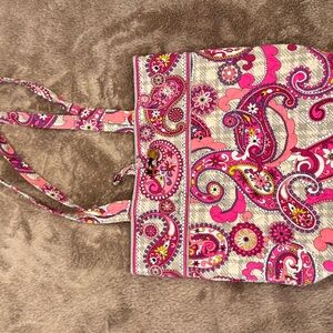Vera Bradley Vibrant Pink Paisley Tote